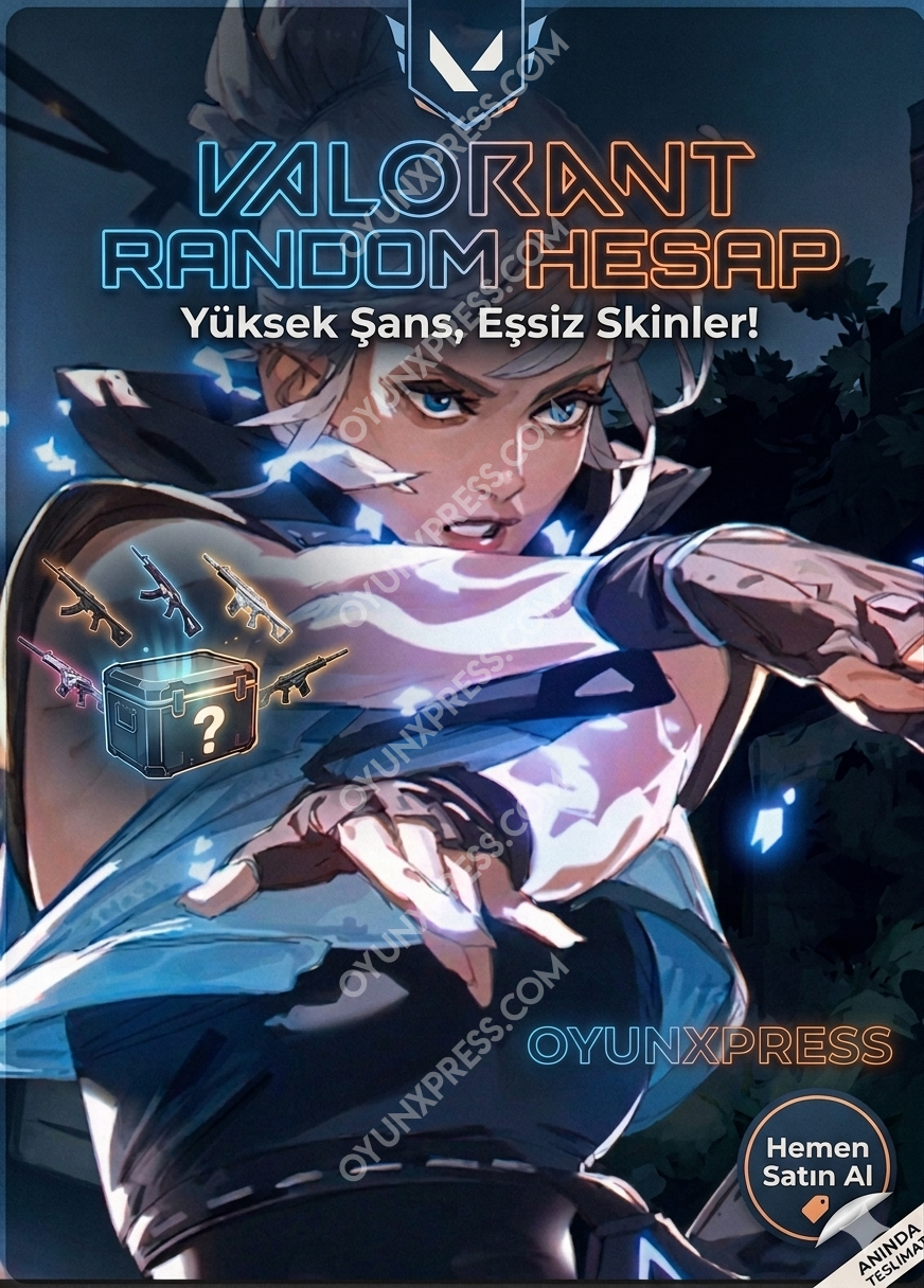 Valorant TR Random Hesap Ürünü Resmi