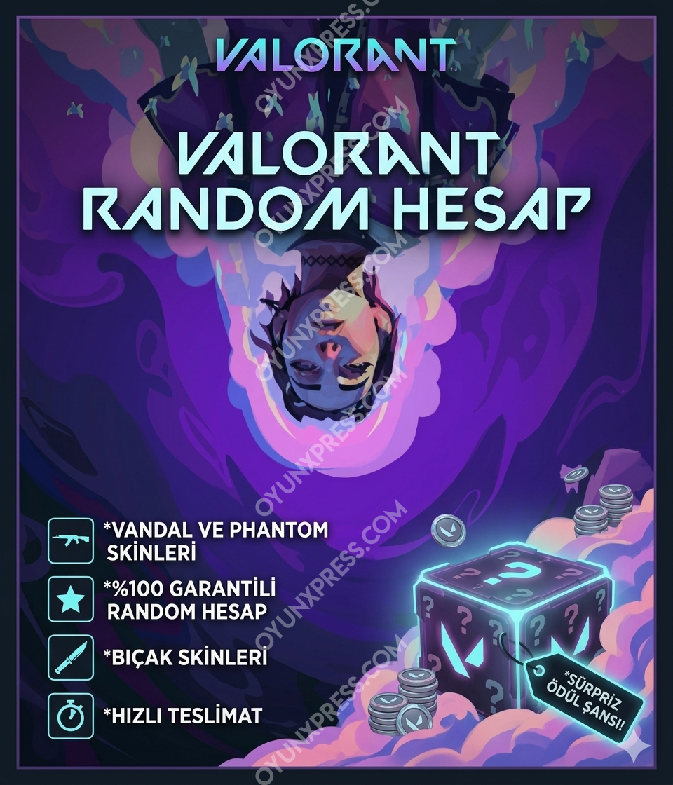 Valorant Premium Random Hesap Ürünü Resmi