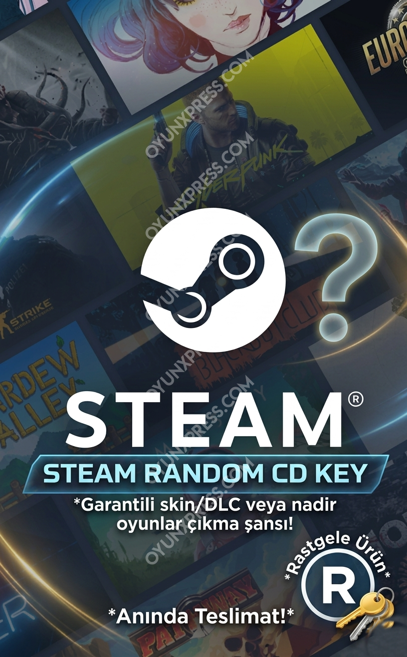 Steam Random Cd Key TR Ürünü Resmi